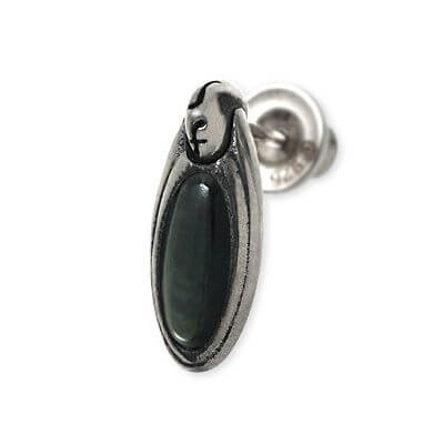 FREE STYLE シルバースタッドピアス(片耳用)