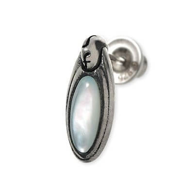 FREE STYLE シルバースタッドピアス(片耳用)