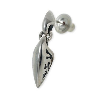 FREE STYLE シルバースタッドピアス(片耳用)