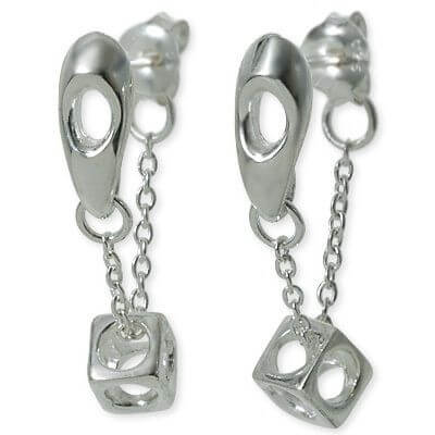 FREE STYLE シルバースタッドピアス