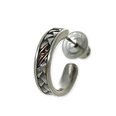 FREE STYLE シルバーフープピアス(片耳用)