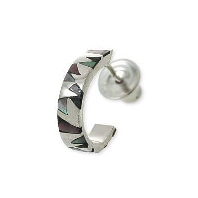 FREE STYLE シルバーフープピアス