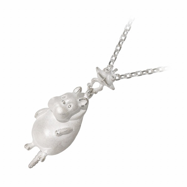 STUDIO GHIBLI シルバーネックレス