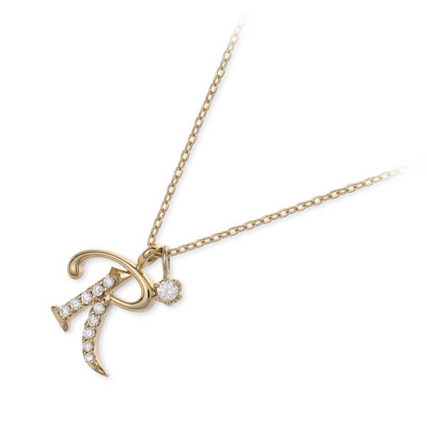 Sweet 10 Diamond イニシャルネックレス