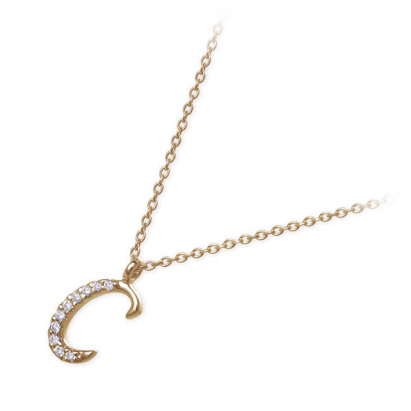 Sweet 10 Diamond イエローゴールドネックレス