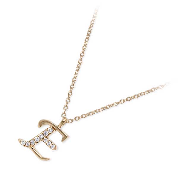 Sweet 10 Diamond イエローゴールドネックレス