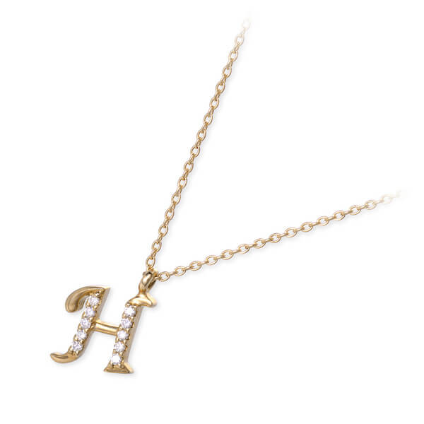 Sweet 10 Diamond イエローゴールドネックレス