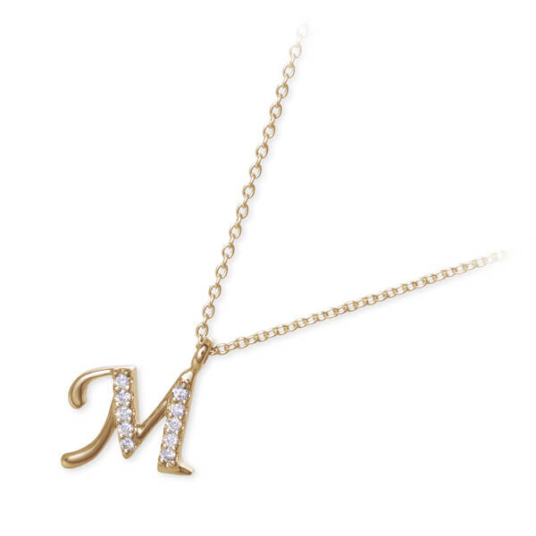 Sweet 10 Diamond イエローゴールドネックレス