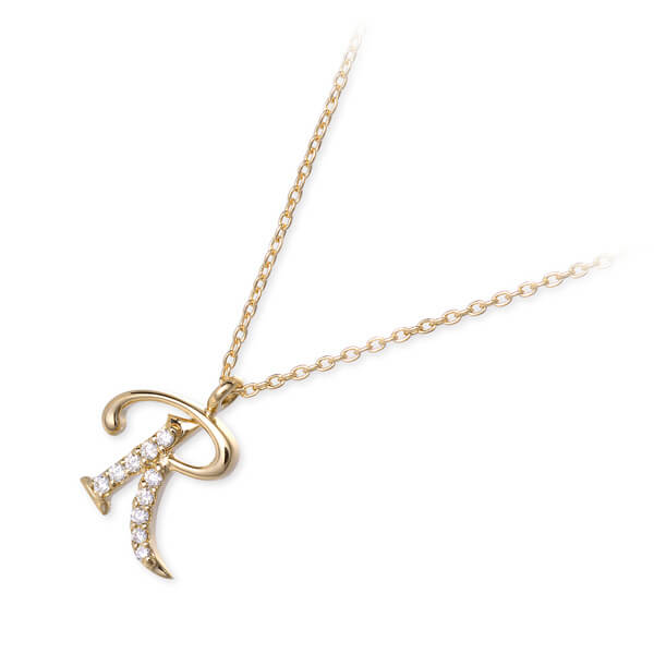 Sweet 10 Diamond イエローゴールドネックレス