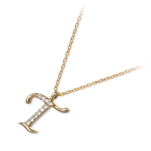 Sweet 10 Diamond イエローゴールドネックレス