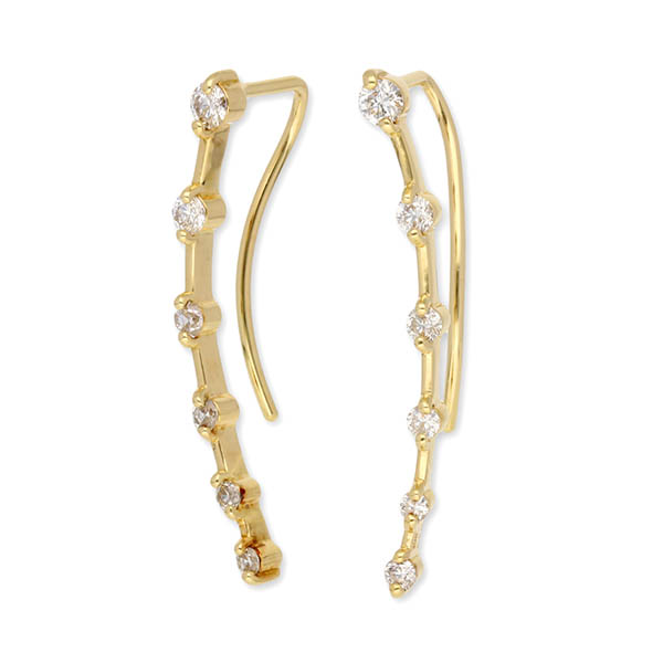 Lumineve Jewelry イエローゴールドピアス