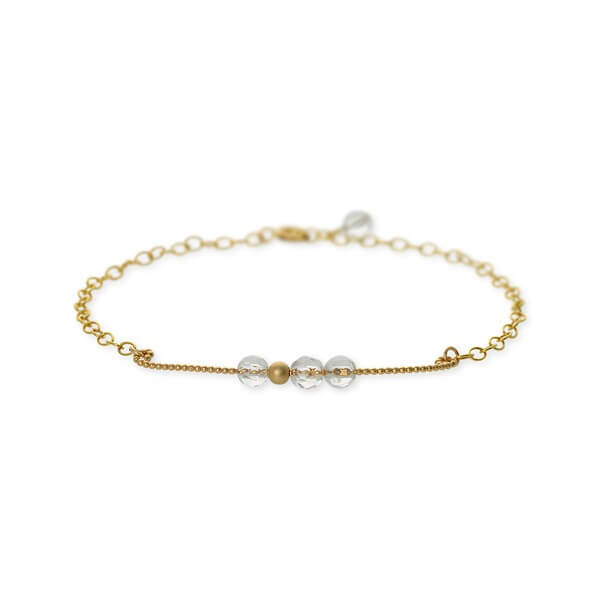 UZUOU ゴールドフィルドブレスレット