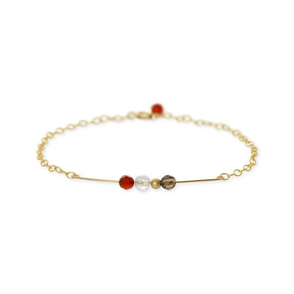 UZUOU ゴールドフィルドブレスレット