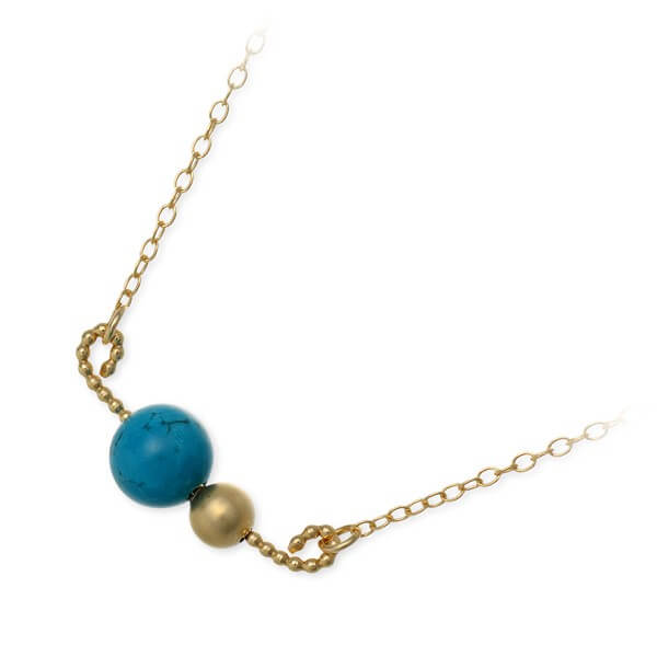 UZUOU ゴールドフィルドネックレス