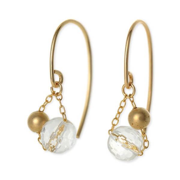 UZUOU ゴールドフィルドピアス