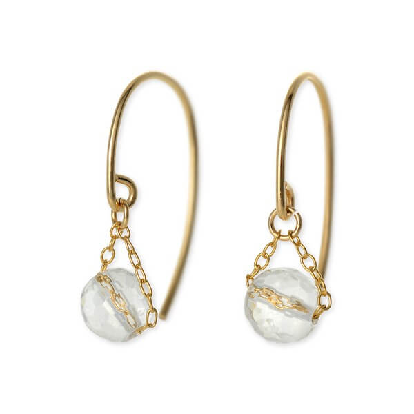 UZUOU ゴールドフィルドピアス