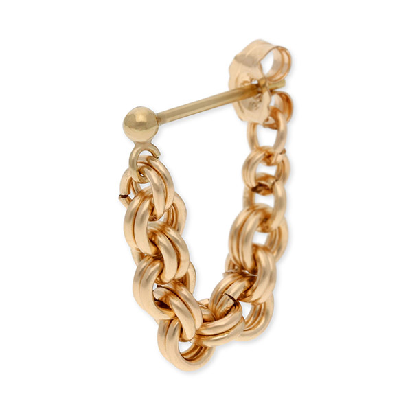 UZUOU ゴールドフィルドピアス