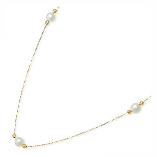 WISP イエローゴールドネックレス