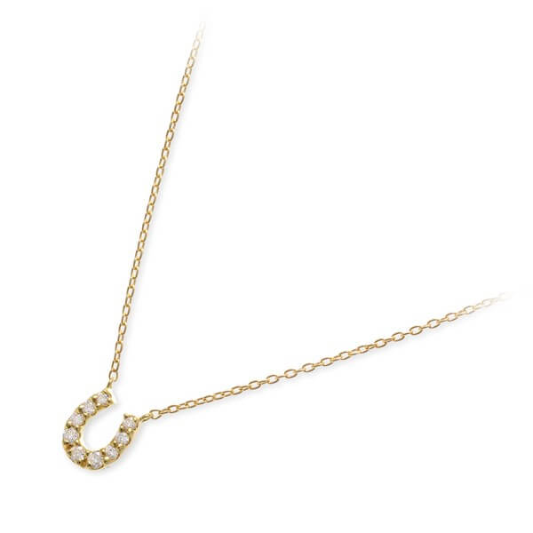 WISP イエローゴールドネックレス