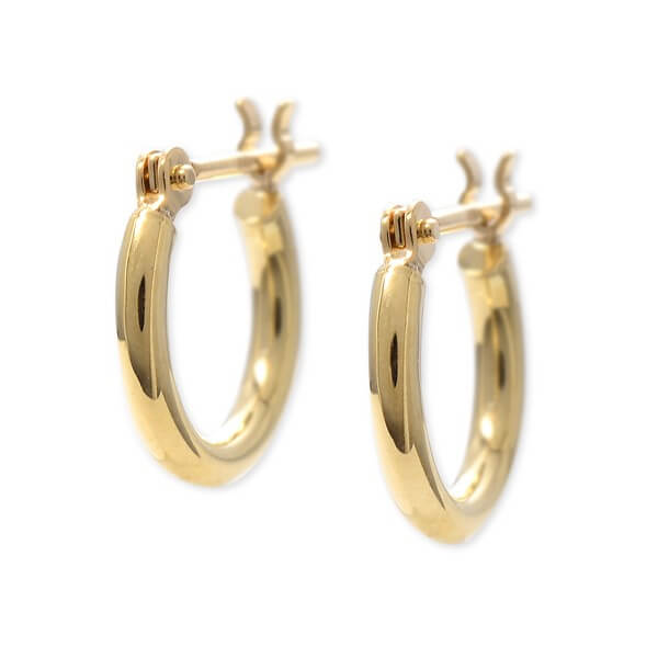 WISP イエローゴールドピアス