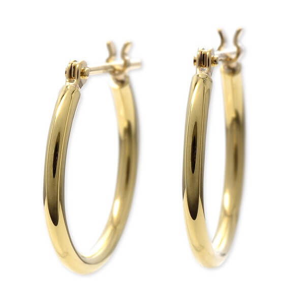 WISP イエローゴールドピアス