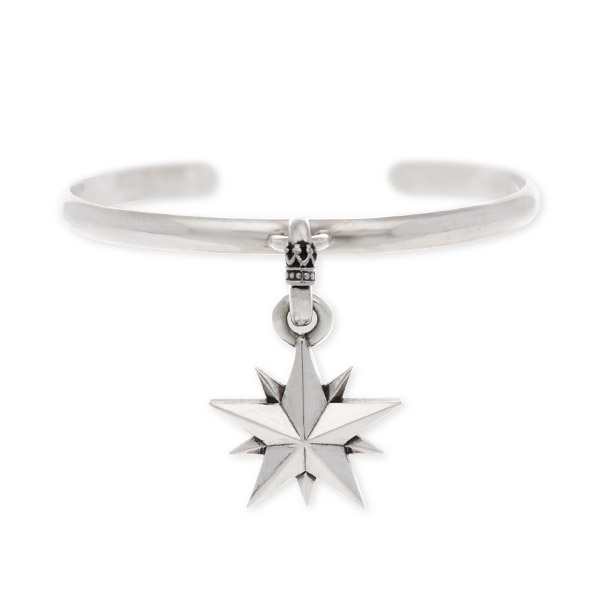 GODSIZE シルバーバングル