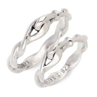 GODSIZE シルバーペアリング