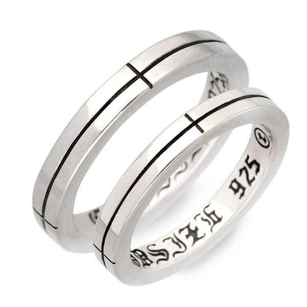 GODSIZE シルバーペアリング