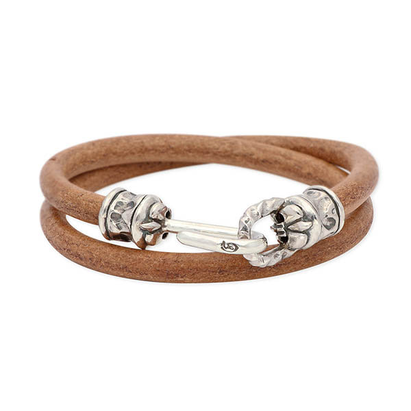 GODSIZE レザーブレスレット