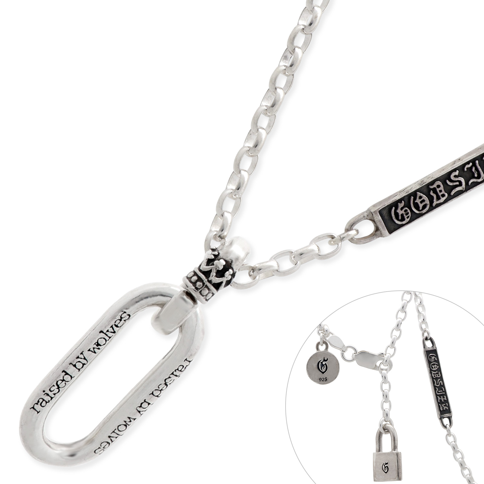 シルバーネックレス