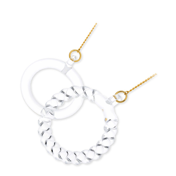 HARIO Lampwork Factory レディース ガラスネックレス HAA-RN-001N