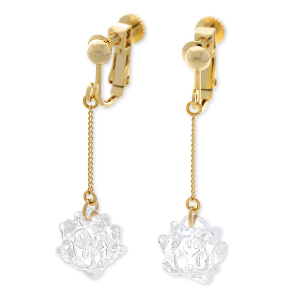 HARIO Lampwork Factory ガラスイヤリング