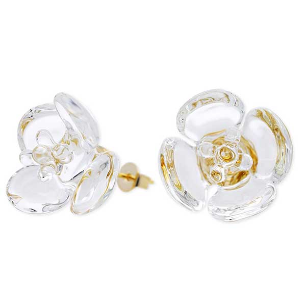 HARIO Lampwork Factory ガラススタッドピアス