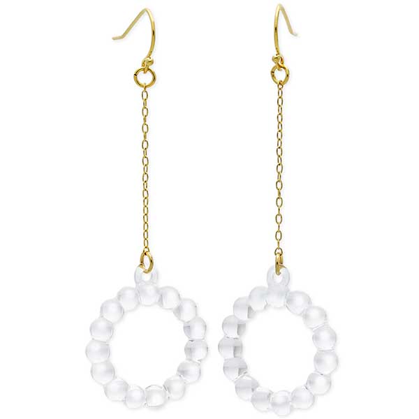 HARIO Lampwork Factory ガラスフックピアス