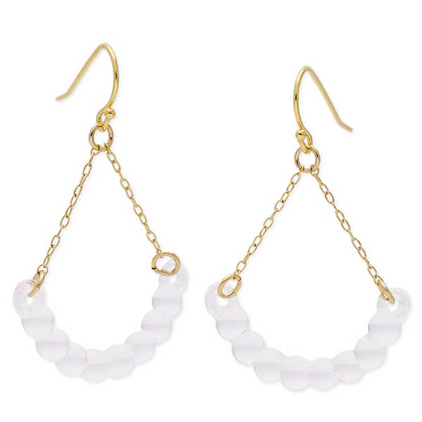 HARIO Lampwork Factory ガラスフックピアス