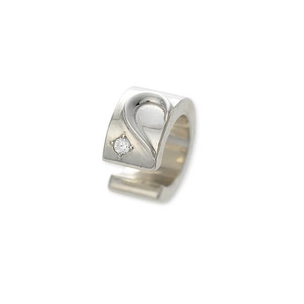 HEART OF CONCEPT シルバーイヤーカフ