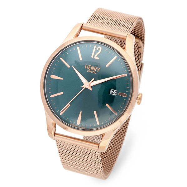 HENRY LONDON ステンレスウォッチ