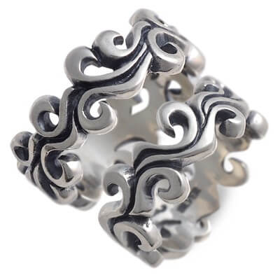 Ijeluna シルバーペアリング