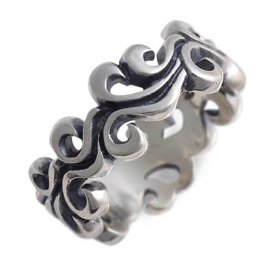 Ijeluna シルバーリング