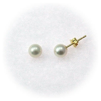 CLICK・ピアス ゴールドスタッドピアス