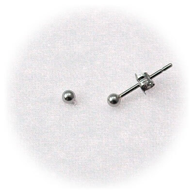 CLICK・ピアス プラチナスタッドピアス