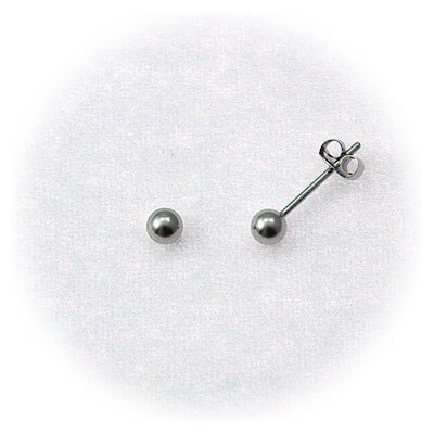 CLICK・ピアス プラチナスタッドピアス