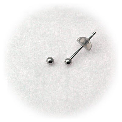 CLICK・ピアス プラチナスタッドピアス