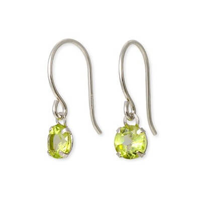 CLICK・ピアス ホワイトゴールドフックピアス