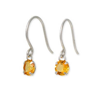 CLICK・ピアス ホワイトゴールドフックピアス