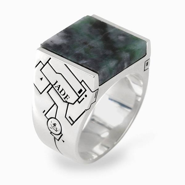 迅 シルバーリング