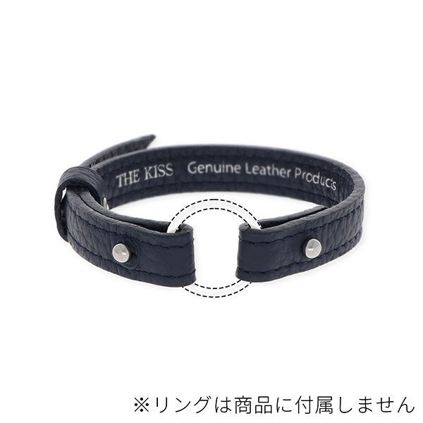THE KISS レザーブレスレット