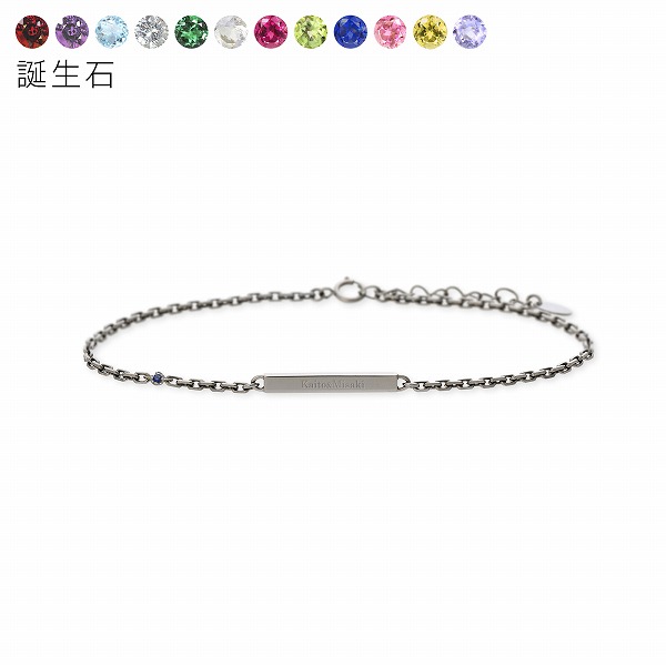 THE KISS シルバーチェーンブレスレット