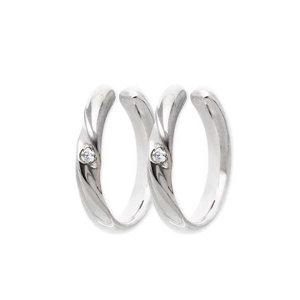 THE KISS シルバーペアイヤーカフ