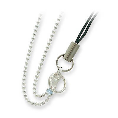 Jオリジナル シルバー携帯ストラップ